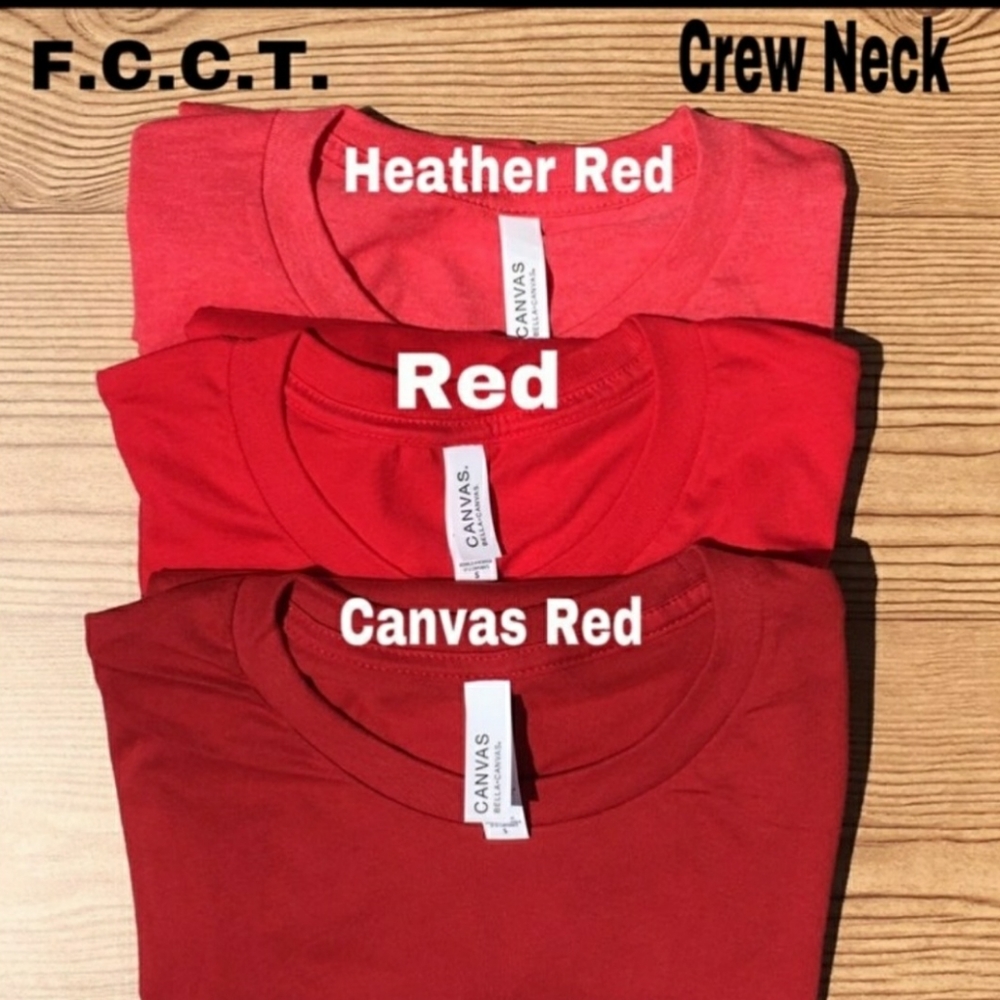 2- Bella canvas t shirts